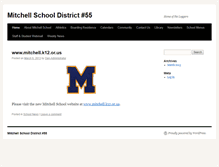 Tablet Screenshot of mitchellschool.info